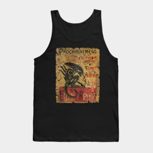 Tournee du xenomorphe noir - Vintage Design Tank Top